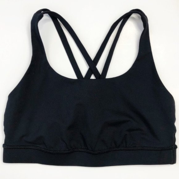 lululemon athletica Other - Lululemon Black Energy Bra Strappy Back